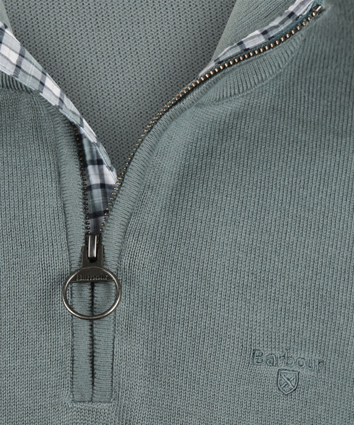 Barbour Cotton Half Zip Pullover | Grijs