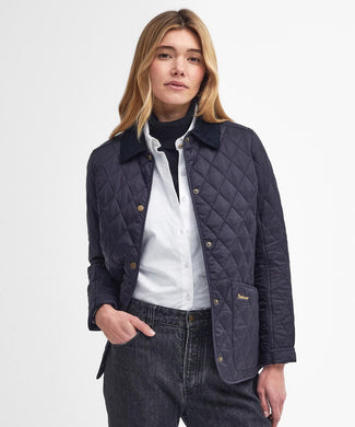 Barbour Annandale Quilted Jacket | Navy Blauw