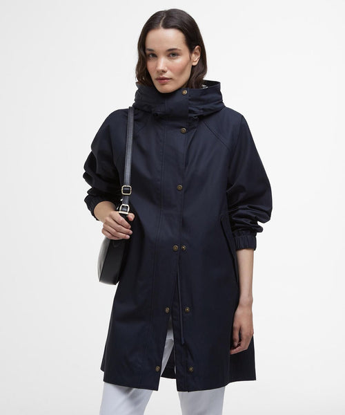 Barbour Chesney Waterproof Jacket Dames | Navy Blauw