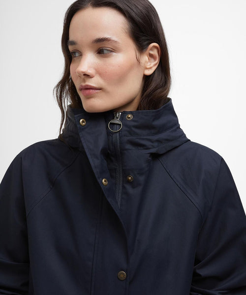 Barbour Chesney Waterproof Jacket Dames | Navy Blauw